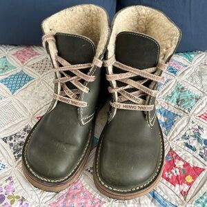 Duckfeet shearing lined boots 38 Forest